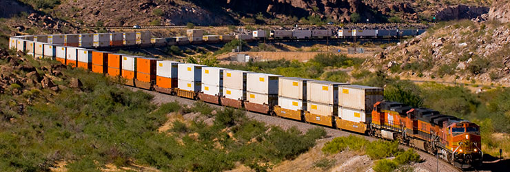 Freight rail train